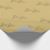 YiaYia Gold Cadeaupapier (Hoek)