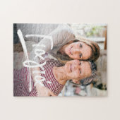 Yiayia Griekse grootmoeder foto Jigzaag Puzzle Legpuzzel (Horizontaal)