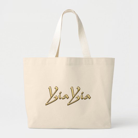 YiaYia Grote Tote Bag (Voorkant)