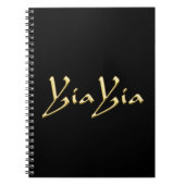 YiaYia Notitieboek (Voorkant)