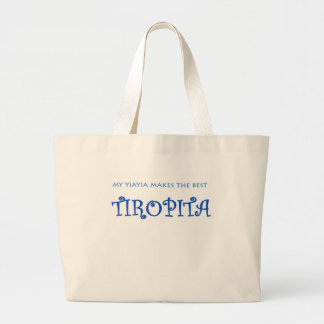 YIAYIA/TIROPITA GROTE TOTE BAG