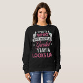 Yiayia World S Greatest Yiayia Trui (Voorkant volledig)