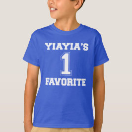 Yiayia's favoriete kleinkind #1 Unisex T-shirt van