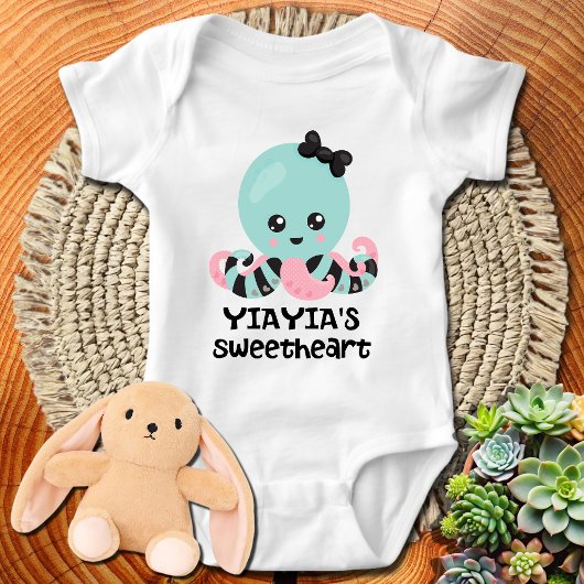 Yiayia's Liefje Kawaii Octopus Romper