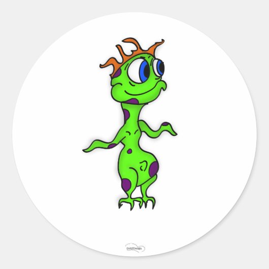 Yib Creature Sticker (Voorkant)