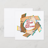 Yiddish: Alle mensen zijn broers en zussen! Eén me (Voorkant / Achterkant)