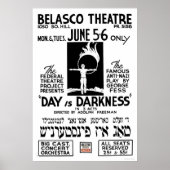 Yiddish Anti-Play 1939 WPA Poster (Voorkant)