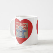 Yiddish gezegde mok - Dreig me niet met een klap (Voorkant links)