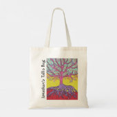 Yiddish Migration of Leaves Tallit Bag Tote Bag (Achterkant)