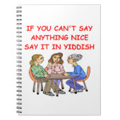 YIDDISH NOTITIEBOEK (Voorkant)