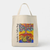 Yiddish Spiritueel Language of Peace Tallit Bag Tote Bag (Achterkant)