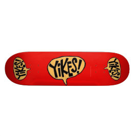 Yikes Cartoon Bubble Skateboard