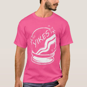 Yikes Crystal Ball Fortune Tell Gypsy Distress T-shirt