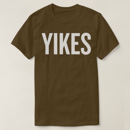 Yikes Halloween Kerstfeest Funny Cool Feestdagen P T-shirt (Design voorkant)