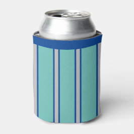 Yikes Stripes, Tranquil Blue Koelbox Blikjeskoeler