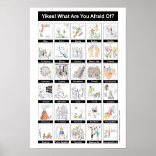 Yikes! Waar ben je bang voor? Poster
