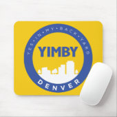 YIMBY Denver Mousepad Muismat (Met muis)