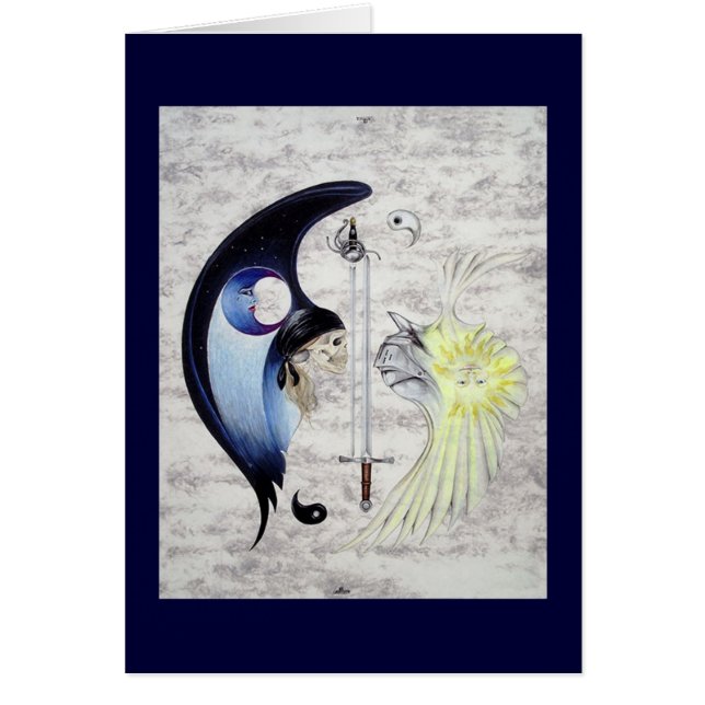 "Yin and Yang" Art Card (Voorkant)