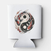 Yin and Yang Japans Koi Fish Blikjeskoeler (Achterkant)