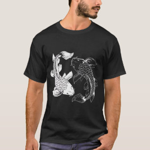 Yin and Yang Japans Koi Fish T-Shirt