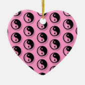 Yin and Yang Pattern Keramisch Ornament (Voorkant)