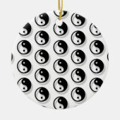 Yin and Yang Pattern Keramisch Ornament (Voorkant)