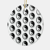 Yin and Yang Pattern Keramisch Ornament (Links)