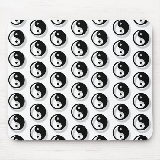 Yin and Yang Pattern Muismat (Voorkant)