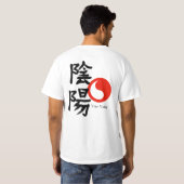 Yin and Yang  T-Shirt (Achterkant volledig)