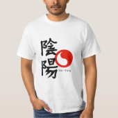 Yin and Yang  T-Shirt (Voorkant)