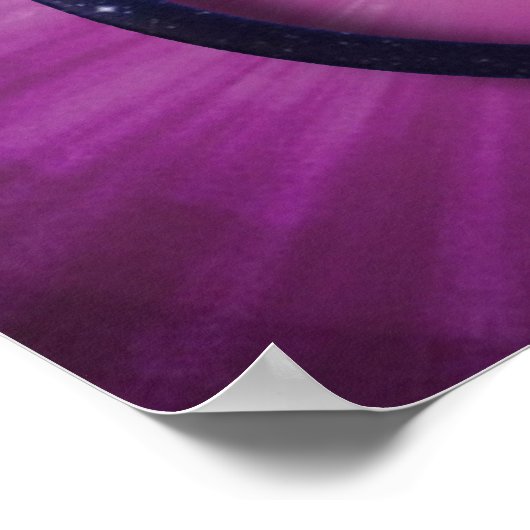 Yin and Yang Universe Print (Hoek)