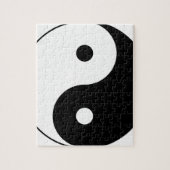 Yin and yang (yin-yang, yin yang, 陰, 陽). legpuzzel (Verticaal)