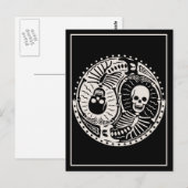 Yin en Botten Briefkaart (Voorkant / Achterkant)