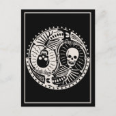 Yin en Botten Briefkaart (Voorkant)