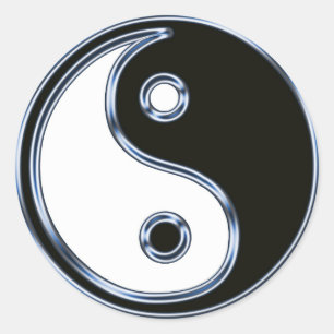 Yin en Yang 2 Sticker
