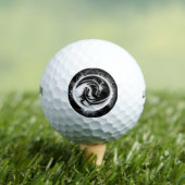 Yin en Yang Asian Dragons Golfballen (Insitu Shirt)