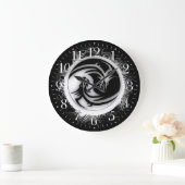 Yin en Yang Asian Dragons Grote Klok (Huis)