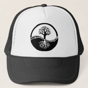 Yin en yang boom of life trucker pet