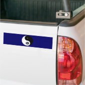 Yin en Yang Bumpersticker (Op Truck)