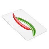 Yin en Yang chilipepers Magneet (Rechterzijde)