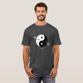 Yin en Yang (Dark) - Een MisterP-Shirt T-shirt (Voorkant volledig)