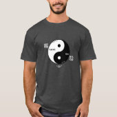 Yin en Yang (Dark) - Een MisterP-Shirt T-shirt (Voorkant)