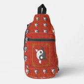 Yin en Yang de Koi Sling Bag (Voorkant)
