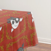 Yin en Yang de Koi Tablecloth Tafelkleed (Voorbeeld)