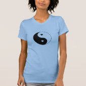 Yin en Yang Heart T-shirt (Voorkant)
