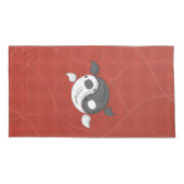 Yin en Yang het Koi Kussen Hoesje Kussensloop (Achterkant)