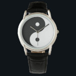 Yin en Yang Horloge<br><div class="desc">Dit verbazingwekkende ontwerp is een eerbetoon aan de oude Chinese filosofie van de Yin en de Yang. Volledige tegenstanders,  maar samen in perfecte harmonie. Ze bieden het perfecte evenwicht. Geniet!</div>