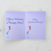 Yin en Yang in de Hete Roze Kaart van Valentijn (Binnen)
