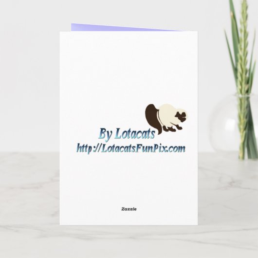 Yin en Yang in de Hete roze-Kaart van Valentijn Feestdagen Kaart (Achterkant)