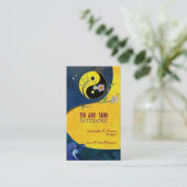 Yin en Yang interieurontwerp Visitekaartje (Staand voorkant)